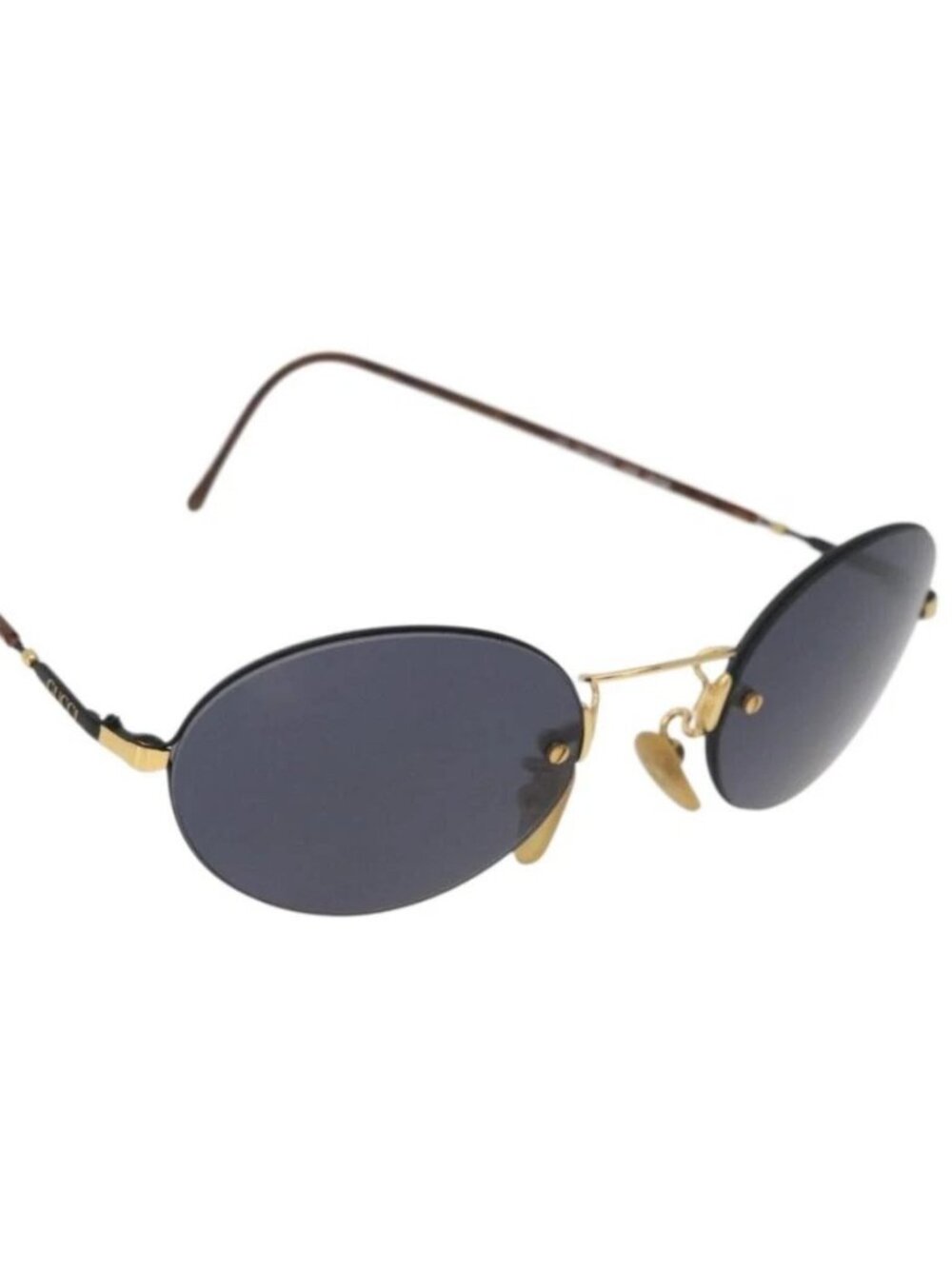 GUCCI Sunglasses plastic Blue Auth BA13213